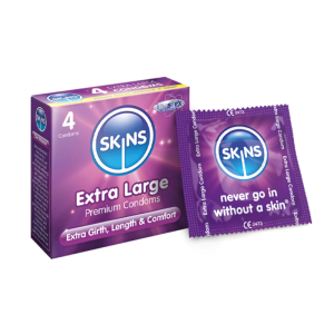 Skins Condoms Extra Large 4 Pack