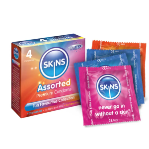 Skins Condoms Assorted 4 Pack